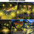 Solar Garden Lights Solar Firework Lights 90 LEDs Outdoor Waterproof for Garden Patio Walkway Pathway