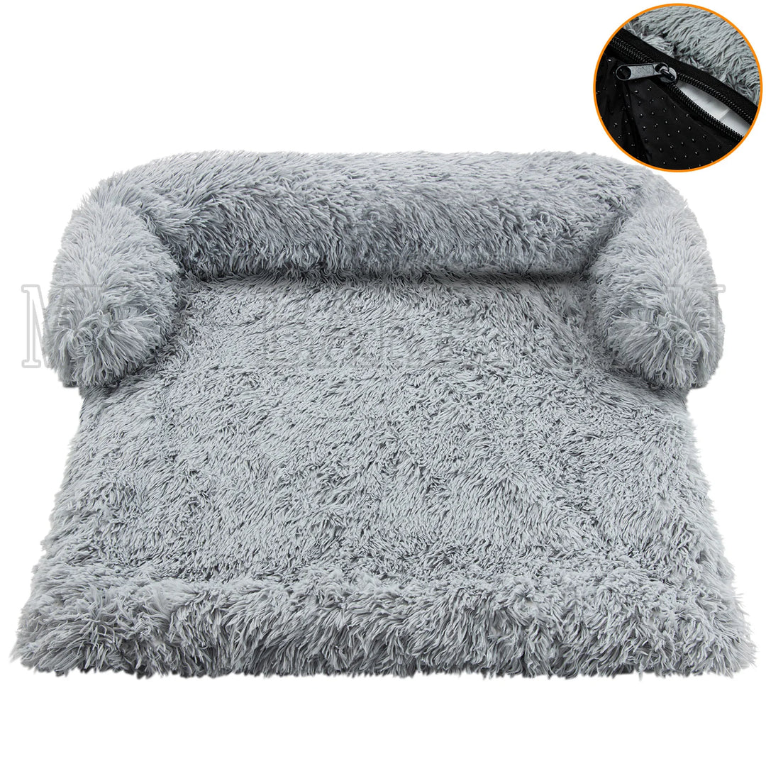 Pet Bed Sofa For Dog Bed Warm Nest Washable Soft Furniture Protector Mat Cat Blanket Large Dogs Sofa Bed