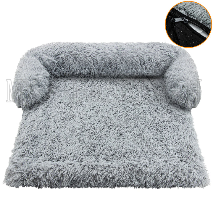 Pet Bed Sofa For Dog Bed Warm Nest Washable Soft Furniture Protector Mat Cat Blanket Large Dogs Sofa Bed
