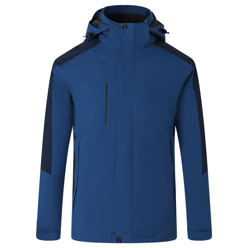 Outdoor Windproof Waterproof Warm Jacket Custom Logo Company Team Casual Hoodie Print Design High Quality Sweatshirt Embroidery