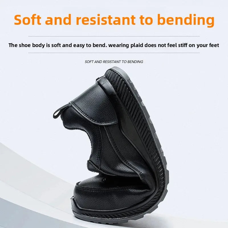 Men's Lightweight Comfortable Anti-Odor Safety Shoes Electric Workers Wear-Resistant Anti-Crush Insulated 10KV Shoes