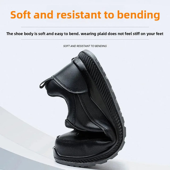 Men's Lightweight Comfortable Anti-Odor Safety Shoes Electric Workers Wear-Resistant Anti-Crush Insulated 10KV Shoes