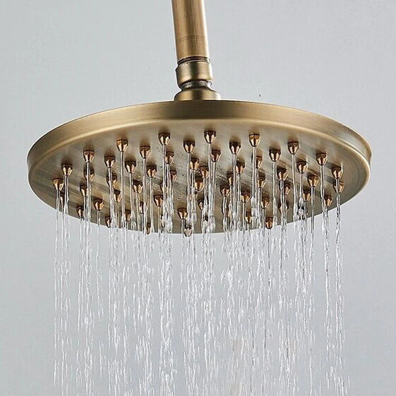 Bathroom Rainfall Shower Head Round Shape 8 -inch Rain Shower head Shower Faucet Head Bathroom Accessories