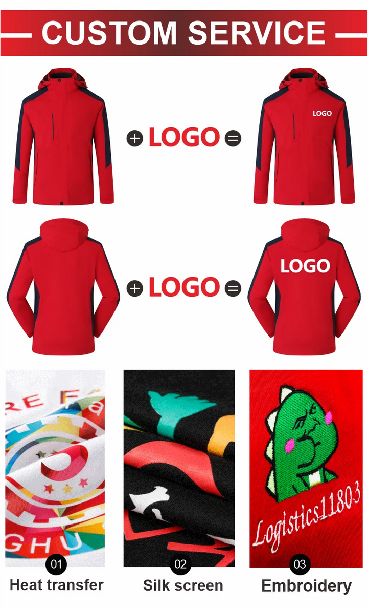 Outdoor Windproof Waterproof Warm Jacket Custom Logo Company Team Casual Hoodie Print Design High Quality Sweatshirt Embroidery