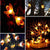 20/50/100 LED Solar Cute Bee Fairy String Lights Garden Fairy Lights 8 Mode Outdoor Lighting for Easter Christmas Wedding Decor