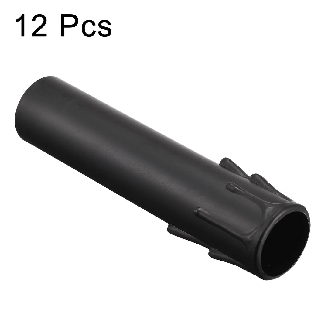 12Pcs Candle Tube Table Lamp Base Candle Lamp Holder Tube Candle Lamp Base Sleeve Candle Bulb Base Cover for E12 Chandelier