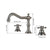 YANKSMART Bathroom Bathtub Retro Spout Golden Polished 3 Pieces Basin Sink Brass Faucets Deck Mounted Cold & Hot Water Mixer Tap