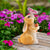 Garden Solar Bunny Luminous Resin Yard Art Statue Lawn Ornament