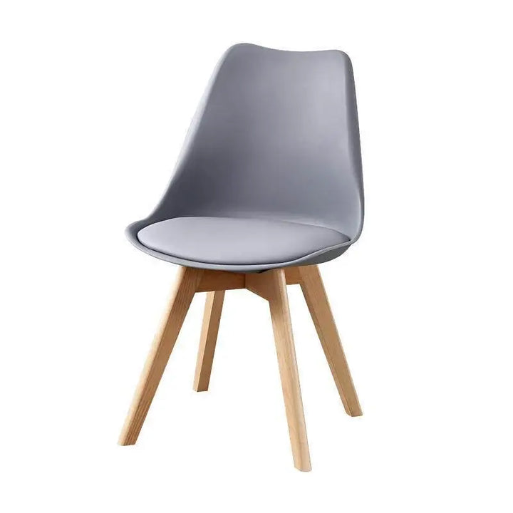 Comfortable Backless Dining Chair Office Chair Cafe Balcony Leisure Simple Home Use Tulip Chair Car Pulling Restaurant Chair