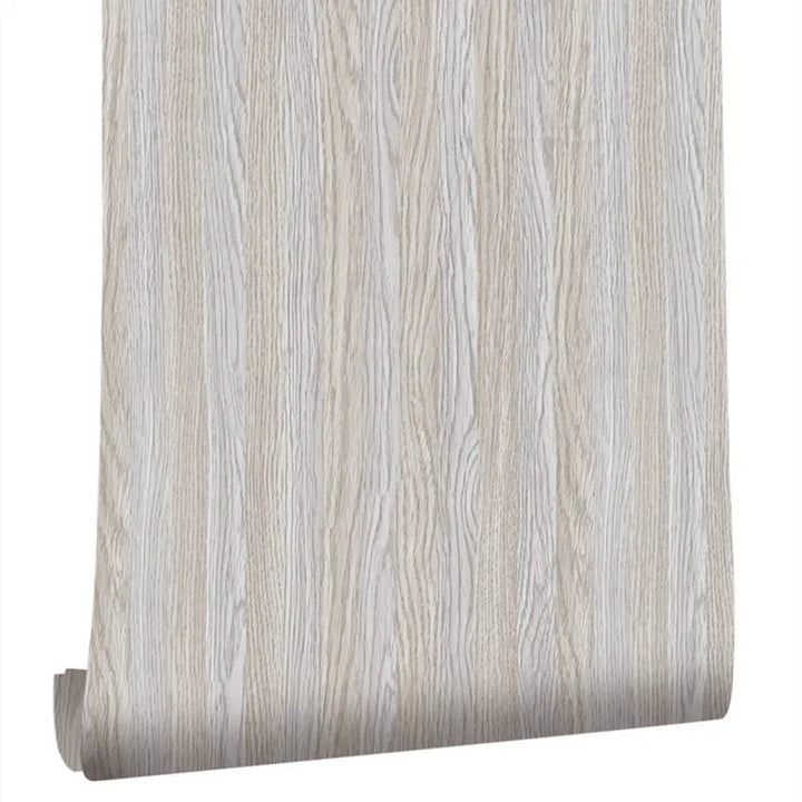 Wood Vinyl Wallpaper Roll Wood Grain Self Adhesive Wallpaper Kitchen Wardrobe Cabinet Furniture Contact Paper Renovation Door