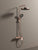Rose Gold Shower Faucet Bathroom Hot Cold Mixer Bath Shower System Bathtub Wall Mount Round SPA Rainfall Luxury Set