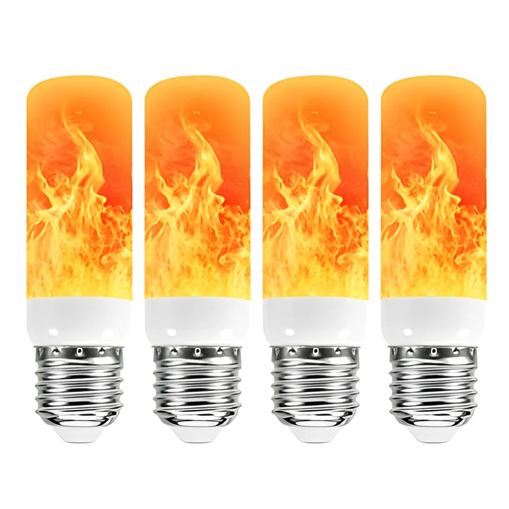 USB E14 E27 B22 Led Simulated Flame Bulbs 9W AC85-265V Luces Home Electronic Accessories Lamp Flame light Effect Bulbs Lampada