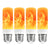 USB E14 E27 B22 Led Simulated Flame Bulbs 9W AC85-265V Luces Home Electronic Accessories Lamp Flame light Effect Bulbs Lampada