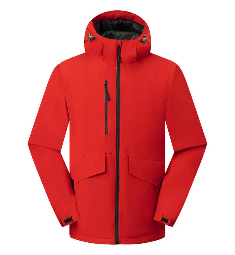 customized logo Spring Autumn Brand Men's Windproof Zipper Jacket Casual High Quality Hooded Baseball Jacket Outdoor C2366