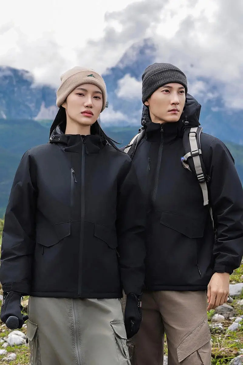 customized logo Spring Autumn Brand Men's Windproof Zipper Jacket Casual High Quality Hooded Baseball Jacket Outdoor C2366