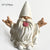 1 piece of Christmas decoration, home garden decoration, dwarf figurine, resin crafts, white bearded old man, Christmas gift