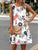 Womens Dresses Casual Summer Midi Boho Maxi Dresses Vintage Flare Flower Print Sleeveless Dresses Bodycon Short Dresses