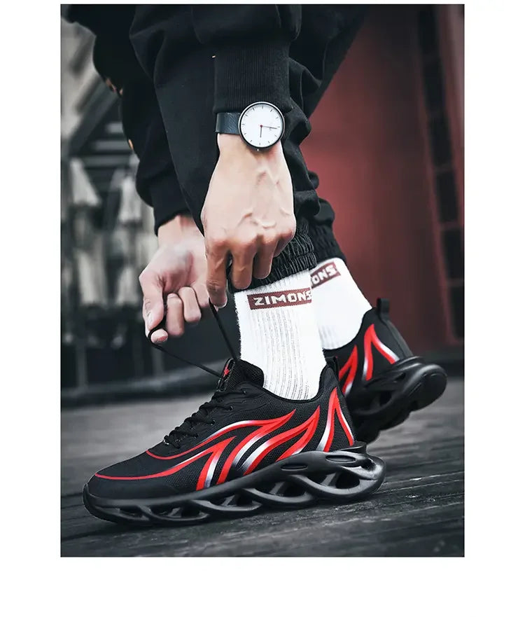 Men Sports Shoes Luxury Casual Sneakers Mesh Running Shoes Summer Lightweight Platform Fashion Basketball Walking Shoes for Men