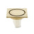Brass Round Floor Drain Anti-Odor Valve Cover Shower Trap Drains for Kitchen Bathroom Laundry Room Bathroom Accessories
