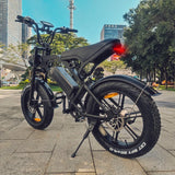 Electric Bicycle 20inch 20''4.0 Inch Fat Tire 48V 15 Ah Motor Power 250W 500W 750W 25km/h Electric Bike Adult Fatbike