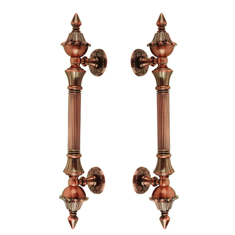 1pcs High Quality European Villa Hotel Entrance Gate Door Handle Glass KTV/hotel Wood Door Handles  Furniture Hardware .