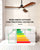 Industrial Ceiling Fans with Lights Remote Control Indoor Outdoor Wood Ceiling Fan with 3 Blade for Patio Living Room Bedroom