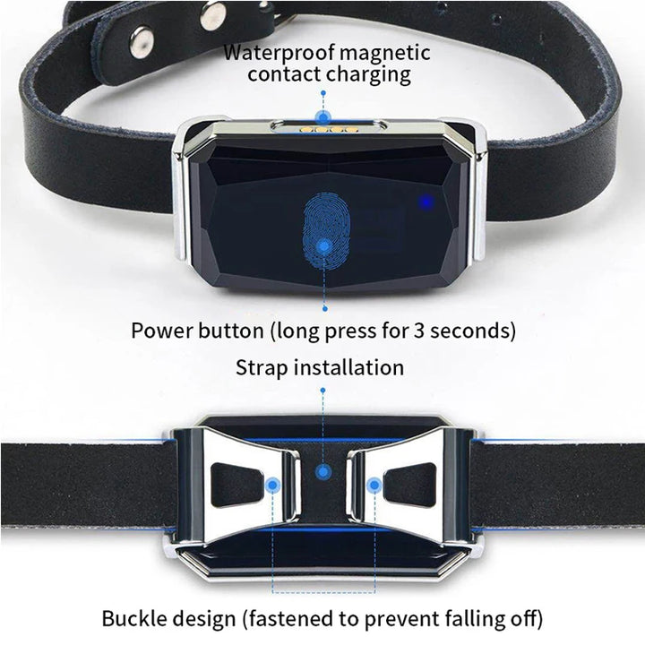 Wifi intelligent remote positioning pet GPS locator Beidou waterproof collar dog cat, cattle, sheep, horse and dog loss device