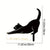 Charming Cat Family Garden Stakes – Decorative Cute Cat Silhouette,