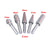 5pcs/set Woodworking Rotary Files Grinding Head Embossing Rotary File Wood Carving Tools Round Shank File Drill Bits Hand Tools