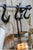 Vintage Iron Decorative Hooks Coffee Shop Display Window Cup Holder Mobile Hook Wall Hanger Stable Load Bearing Grocery Rack