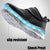 LARNMERN Men's Safety Shoes Steel Toe Construction Protective Footwear Lightweight 3D Shockproof Work Sneaker Shoes For Men