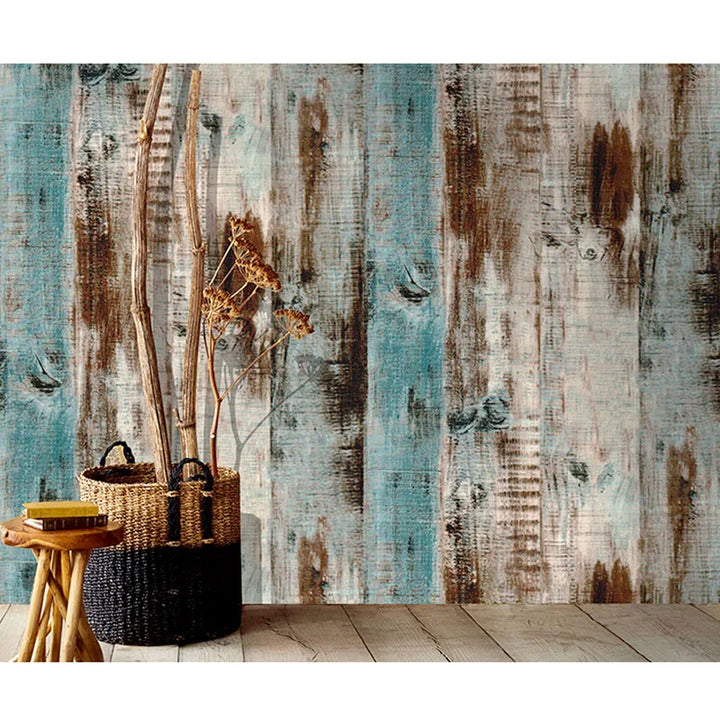Wood Vinyl Wallpaper Roll Wood Grain Self Adhesive Wallpaper Kitchen Wardrobe Cabinet Furniture Contact Paper Renovation Door