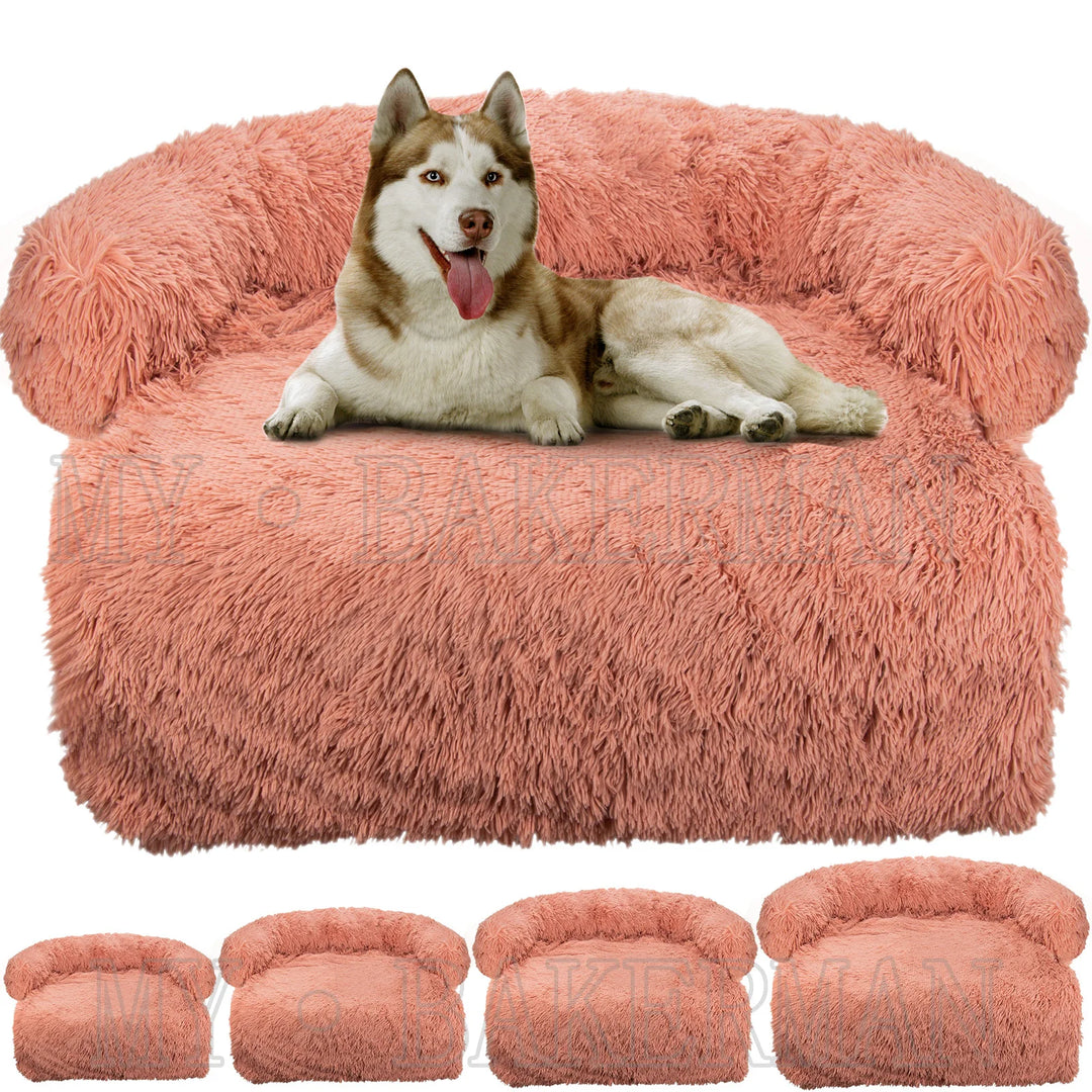 Pet Bed Sofa For Dog Bed Warm Nest Washable Soft Furniture Protector Mat Cat Blanket Large Dogs Sofa Bed