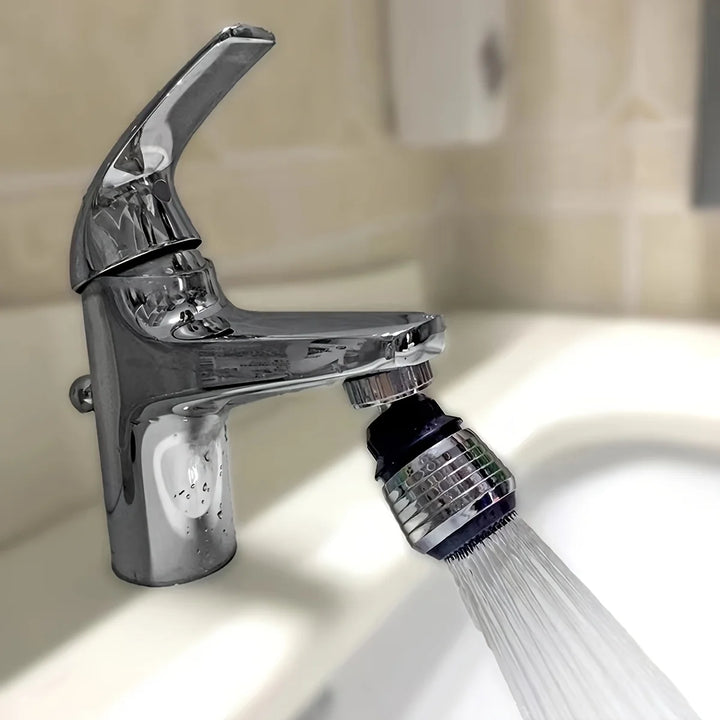 360° Rotating Kitchen Faucet Pressurized Anti-Splash Extended Filter Foam Universal Faucet Head Sprayer for Kitchen