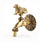 1Piece Decorative Solid Brass G1/2" Outdoor Garden Faucet Animal Handle Antique Cat Dog Bird Duck Snail Squirral