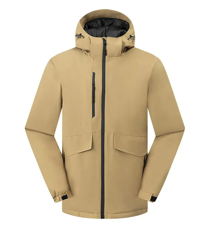 customized logo Spring Autumn Brand Men's Windproof Zipper Jacket Casual High Quality Hooded Baseball Jacket Outdoor C2366
