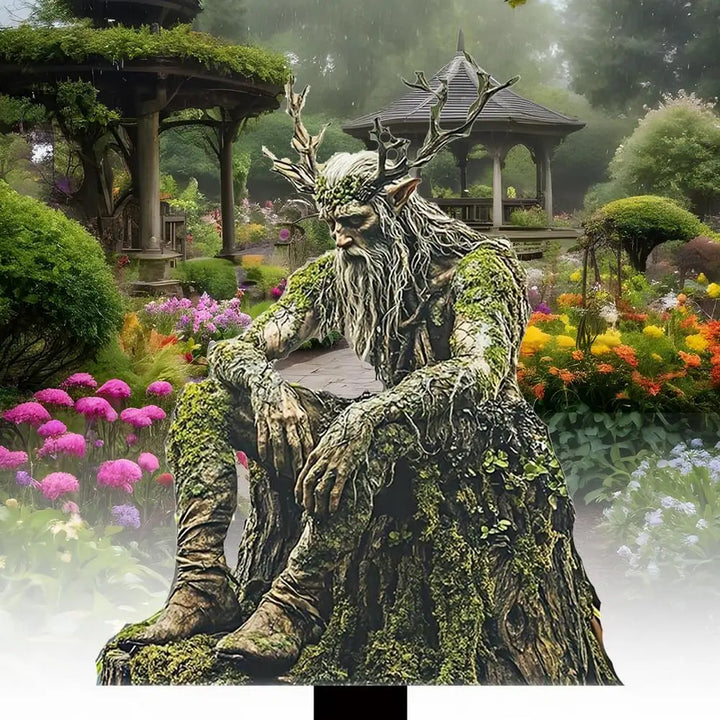 Tree Elfs Garden Stake Fairy Garden Stake Decoration Acrylic Yard Sign 2D Flat Spring Lawn Signs Garden Yard Lawn Decoration