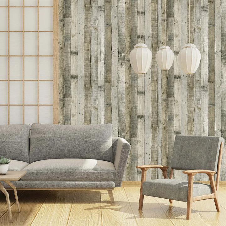 Wood Vinyl Wallpaper Roll Wood Grain Self Adhesive Wallpaper Kitchen Wardrobe Cabinet Furniture Contact Paper Renovation Door