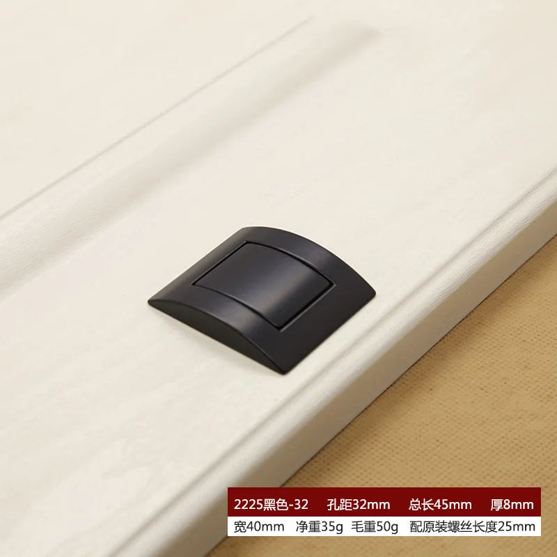 American Style Piano Black Hardware Cabinet Knob Handle European Style Garden Cabinet handle  Cabinet Knob Door Pull