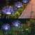 LED Solar Power Firework Lights Garden Decoration Fairy Lights Waterproof Outdoor Dandelion Lawn Lamp for Patio Garden Decor