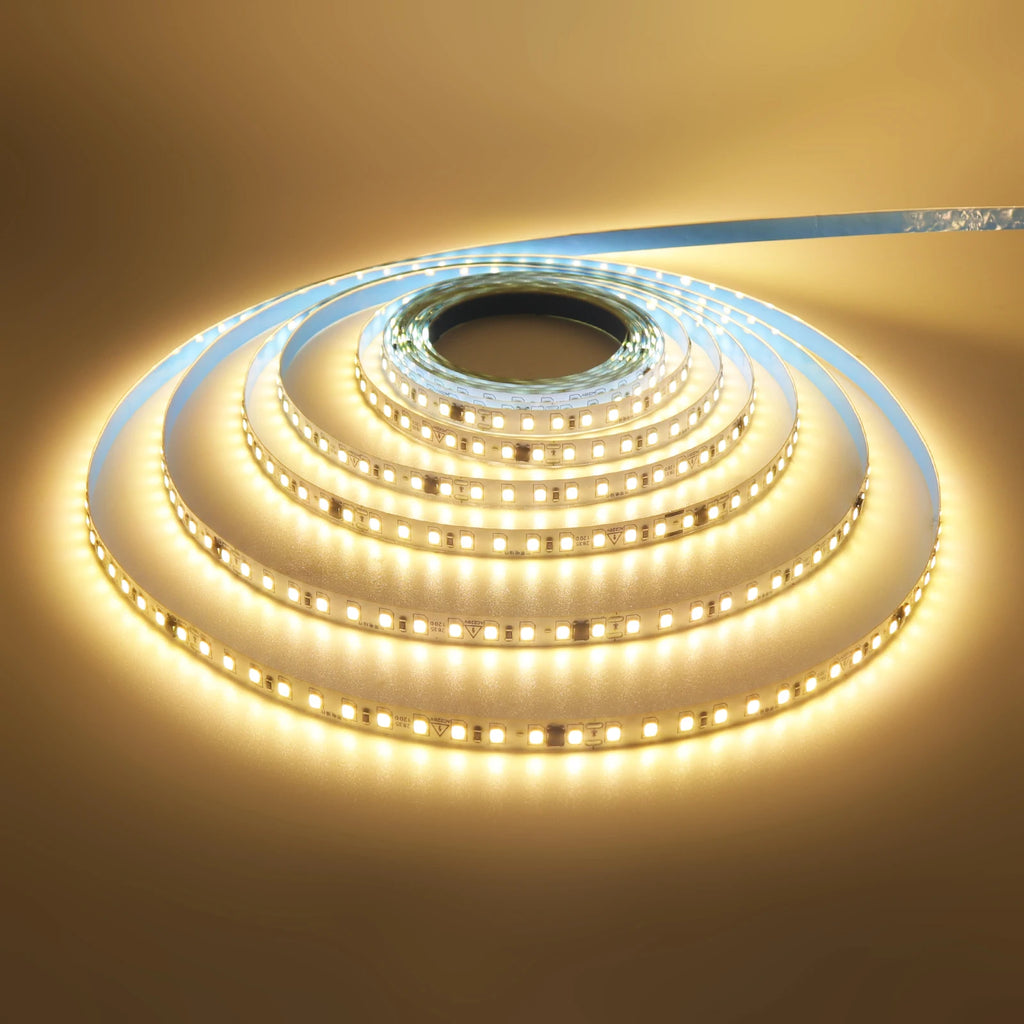 10M 20M 50M/Roll AC 220V 240V LED Strip NO Need Driver IP44 3000K 4000K 6000K 2835 120Leds/M Flexible Ribbon Rope Tape Light