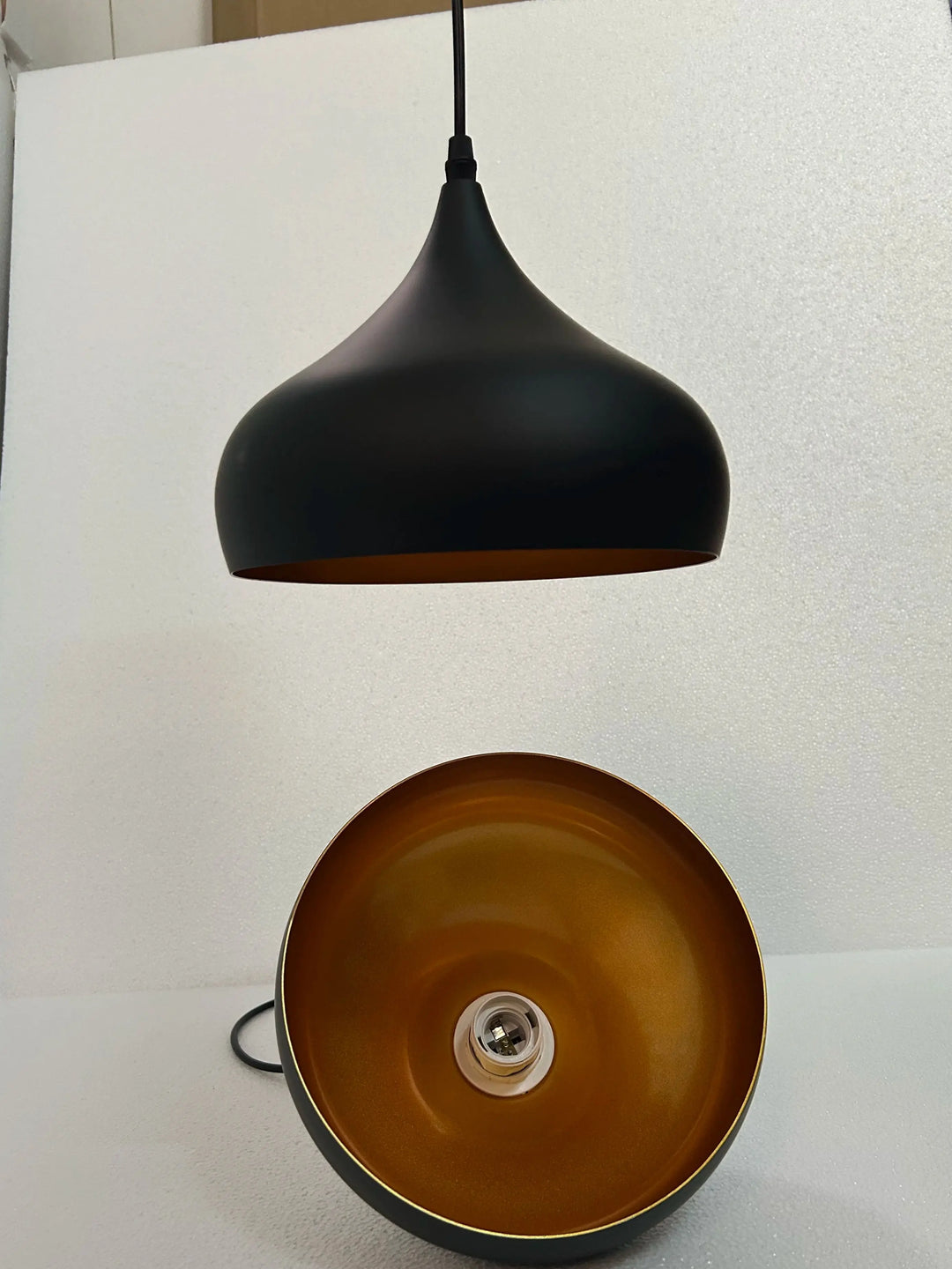 Nordic Retro Industrial Black Ceiling Pendant Lamp E27 for Restaurant Dining Table Bar Decorative Lighting Fixture