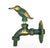 Vidric Outdoor Decorativ Garden Faucet Animal Shape Bibcock Green/Antique Brass Tap Washing Mop/Garden Watering Animal Faucet
