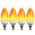 USB E14 E27 B22 Led Simulated Flame Bulbs 9W AC85-265V Luces Home Electronic Accessories Lamp Flame light Effect Bulbs Lampada