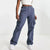 Women Cargo Pants Solid Color Spring Summer Harajuku Oversized Streetwear Hip Hop Wide Leg Trousers Joggers Baggy Sweatpants