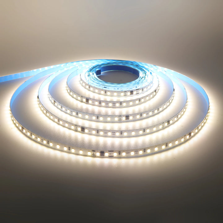 10M 20M 50M/Roll AC 220V 240V LED Strip NO Need Driver IP44 3000K 4000K 6000K 2835 120Leds/M Flexible Ribbon Rope Tape Light