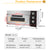 Pizza Oven Commercial Electric Food Baking Equipment Stainless Steel Single And Double Layer Can Bake 9 "/12" Roast