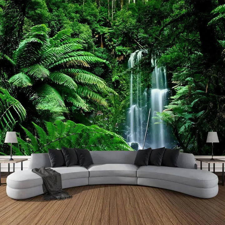 Beautiful Natural Forest Printed Large Wall Tapestry Hanging Bohemian Wall Tapestries Mandala Wall Art Decor