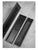 Black Floor Drain 304 Stainless Steel Shower Drain Long Strip Odor Proof Bathroom Floor Drainage Large Displacement