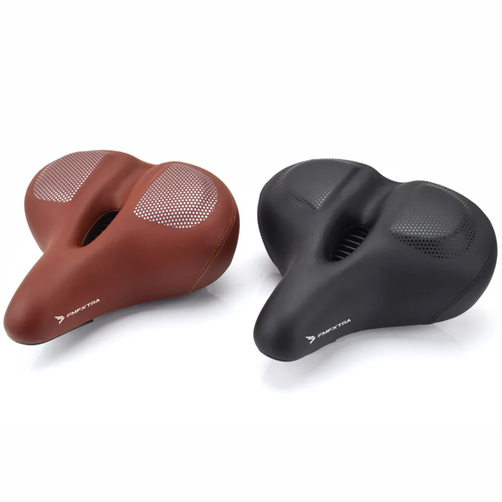 Bicycle Seats for Comfort Men  Women Oversized & Extra Soft Padded Bike Seat Cushion Comfortable Large Bike Saddle Mountain